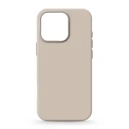 Силиконовый чехол для Apple iPhone 16 Pro, ICON2 Case, бежевый, противоударный, панель, защита всего корпуса, матовая поверхность Soft Touch, выступает над дисплеем, совместим с защитными стеклами и пленками, с микрофиброй, ArmorStandart (ARM79635)