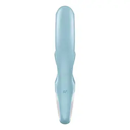 Вібратор-кролик Satisfyer Love Me 22 см блакитний - мініатюра 11