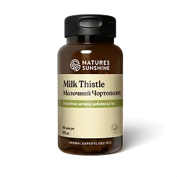 Молочний Чортополох НСП, 60 капсул | Milk Thistle NSP
