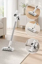 Пилосос безпровідний вертикальний Vacuum Cleaner / Вакуумний акумуляторний пилосос 300 Вт - мініатюра 3