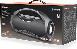 Портативна акустика REAL-EL X-713 Black [82789] - мініатюра 10