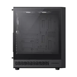 Корпус GameMax Storm 2 AB, Black, без БЖ, Midi Tower, ATX / Micro ATX / Mini-ITX, 1xType-C / 1xUSB 3.0 / 1xUSB 2.0, макс. CPU - 155 мм / VGA - 330 мм, 6x120 мм Blue LED, бічна панель із загартованого скла, хаб Fan x6 - мініатюра 6