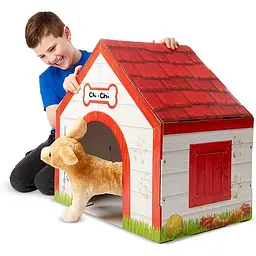 Картонний ігровий будиночок для собаки Melissa&Doug (MD5514) - мініатюра 4