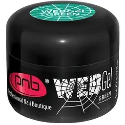 Гель павутинка PNB UV/LED Web Gel Green 5 мл - мініатюра 2