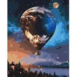 Картина за номерами Brushme Зоряна куля BS43588, 40х50 см