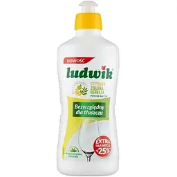 Засіб для миття посуду LUDWIK 450мл Цитрус і Зелений чай