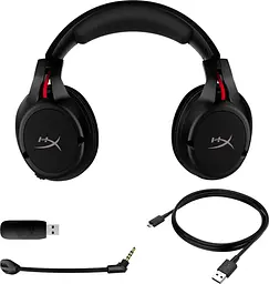 Ігрова гарнітура HyperX Cloud Flight WL USB Black (HX-HSCF-BK/EM) - мініатюра 6