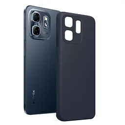 Чохол MAKE Infinix Smart 9/Hot 50i Silicone Sleek Black - мініатюра 4