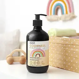 Дитячий гель для душу Baylis & Harding Goodness Kids Strawberry Swirl 500 мл - мініатюра 4