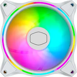 Комплект вентиляторів Cooler Master 3шт MasterFan MF120 Halo White Edition 3-Pack (MFL-B2DW-183PA-R1) - мініатюра 2