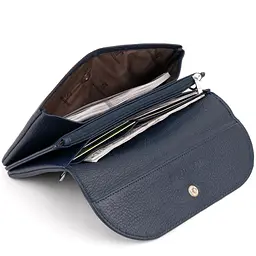 Жіночий шкіряний гаманець-клатч ST Leather 19х9,5х2,5 см acs0015830 - мініатюра 5