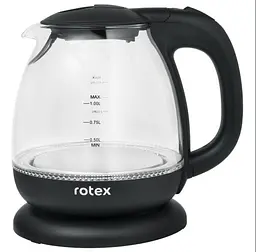 Чайник Rotex RKT80-B скло - мініатюра 2