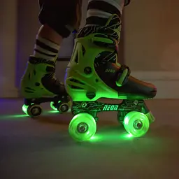 Роликові ковзани Neon Combo розмір 34-37 салатовий (NT10G4) - мініатюра 17