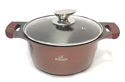 Каструля Bohmann BH 150-24 Brown 24 см 5 л