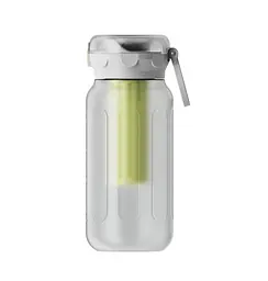 Спортивна пляшка Xiaomi Mijia Sports Water Bottle 1 л, біла, ударостійка з фільтром - мініатюра 2