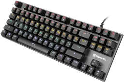 Клавіатура REAL-EL M 05 RGB Grey (EL123100044) - мініатюра 3