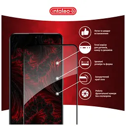 Скло захисне Intaleo Full Glue Xiaomi 13T Pro Black (1283126582622) - мініатюра 3
