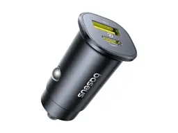 Автомобільний зарядний пристрій BASEUS GoTrip 30 W Black (C00072300123-01) - мініатюра 5