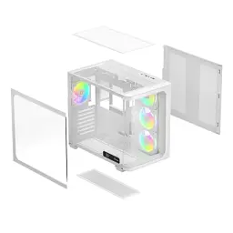 Корпус для ПК OCYPUS IOTA C70 WH CURVE ARGB DIGITAL (IOTA-C70-WHD400CD-GL) - мініатюра 7