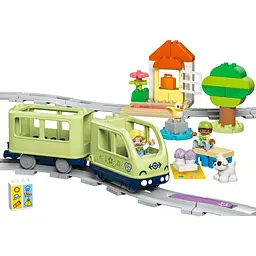 Конструктор LEGO DUPLO Інтерактивний пригодницький потяг 57 деталей (10427) - мініатюра 3