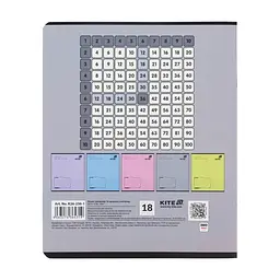 Зошит Kite One color, 18 аркушів, клітинка (K26-236-1), в асортименті - мініатюра 2