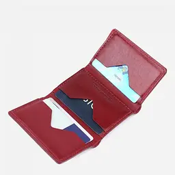 Жіноче шкіряне портмоне GRANDE PELLE 8х10х2 см acs0024484 - мініатюра 4