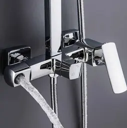 Душова система універсальна Qtap Sloup, Chrome, QTSLO53103KNC49198 - мініатюра 7
