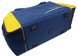 Дорожня сумка Wallaby 447-8 59L Синій з жовтим - мініатюра 5
