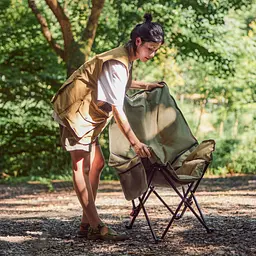 Стілець складаний Naturehike CNK2450JJ020 зелений - мініатюра 4