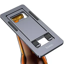Підставка для телефону Hoco HD11 Volar metal folding Metal grey - мініатюра 7