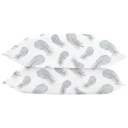 Набір наволочок Cosas Gray feather 50х70 см пісочний (SetPillow_FeatherGray_50х70)