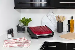 Електрогриль George Foreman 25050-56 Entertaining Steel Grill 1850 Вт Червоний (25050-56GF) - мініатюра 5