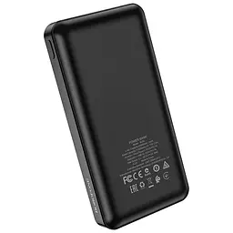 Зовнішній акумулятор Borofone Minimalist power bank 20000mAh BJ3A чорний - мініатюра 4