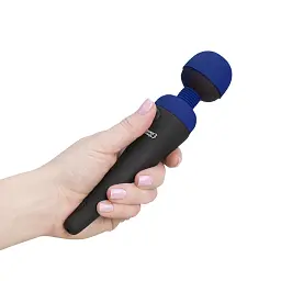 Вібромасажер Palm Power Recharge Massage Wand, 18.8 см (синій) - мініатюра 5