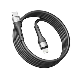 Кабель для зарядки USB Ridea RC-XS51 X-Silicone Type-C to Lightning 30W 10V/3A 2 м Черный