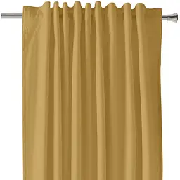 Штори на кухню та в кімнату Cosas HONEY 180х260 см 2 шт гірчичний (Curtains_25Mustard_DUK_180x260) - мініатюра 2
