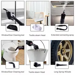 Ручний відпарювач і пароочищувач Steam Cleaner DF-A001 TM-115 1200 Вт (2104618408) - мініатюра 4