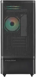 Корпус Prologix Lumi GM-01MAB Mesh ARGB Black