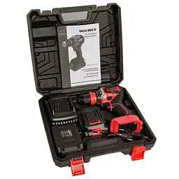 Дриль-шурупокрут акумуляторний Vitals Master AU 1835aq BL Kit (235977) - мініатюра 12