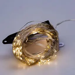 Гірлянда GarlandoPro Кінський хвіст 200 LED 10 ниток довжина 2 м, жовтий (1733012Y) - мініатюра 8