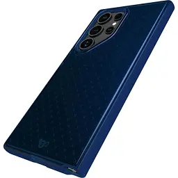 Протиударний чохол силіконовий Tech21 Evo Check для Samsung Galaxy S24 Ultra (6.8") Cobalt Blue T21-10681 - мініатюра 3
