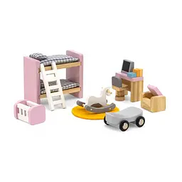Игровой набор Viga Toys Деревянная мебель PolarB Детская комната (44036) - миниатюра 2