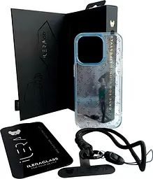 Чохол iLera Go Ice Case для Apple iPhone 14 Pro + Glass with Hand Stripe [84467] - мініатюра 4