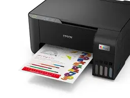 БФП струменевий кольоровий A4 Epson L3200, Black, 5760х1440 dpi, до 33/15 стор/хв, USB, вбудована СБПЧ, чорнила Epson 103 (C11CJ69401) - мініатюра 2