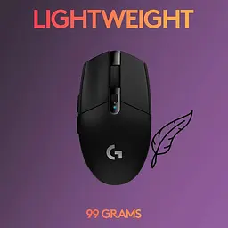 Миша бездротова Logitech G304 Wireless чорна - мініатюра 2