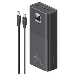 Зовнішній акумулятор Usams PB68 (US-CD185) 30000 mAh 65W з дисплеєм - мініатюра 7