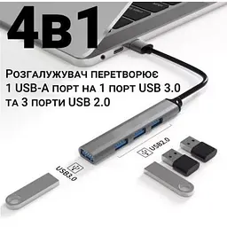 Концентратор Dynamode (DM-UH-312) - мініатюра 3
