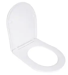 Сидіння для унітазу Qtap з мікроліфтом Slim Duroplast, Quick Release QTSC179W48675 - мініатюра 3