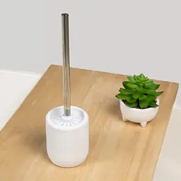 Йоржик для унітазу МВМ My Home Milan, білий (BA-25 WHITE) - мініатюра 3