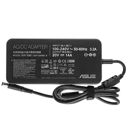Блок живлення для ноутбука MSI 20V 14A 280W 7.4*5.0mm Чорний OVALE - мініатюра 2